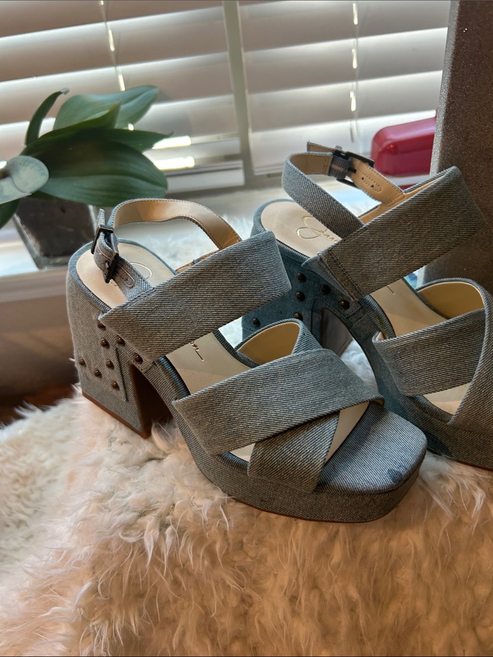 Platform denim